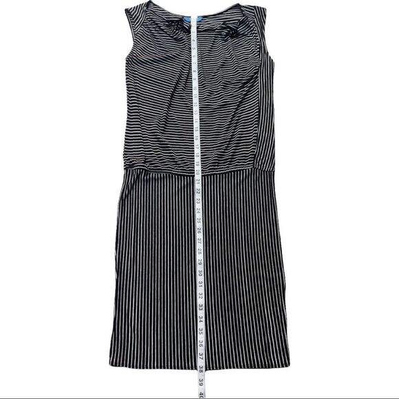 Derek Lam Striped Drape Jersey Dress SMALL - Picture 12 of 15